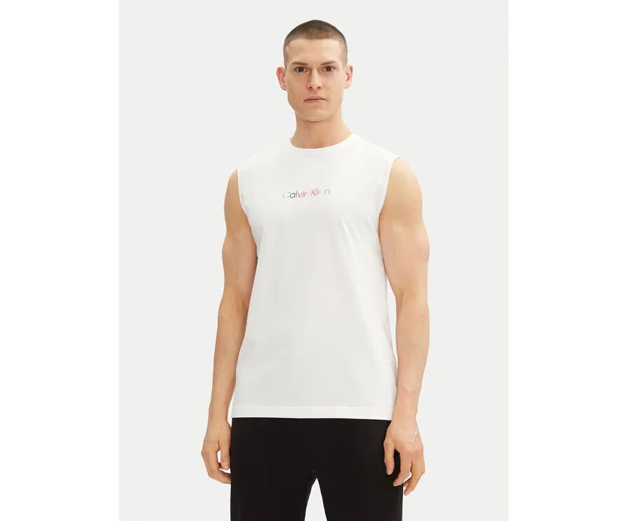obrazek 1 Calvin Klein Underwear Tank top LV00NM2878 Biały Regular Fit
