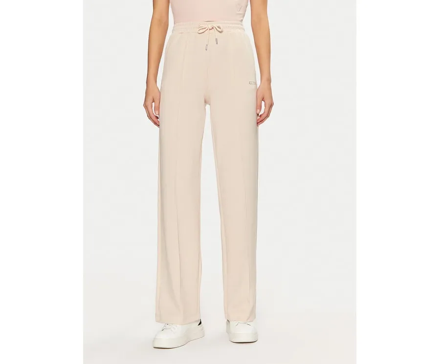 obrazek 1 Guess Spodnie dresowe V5RB19 KCOB2 Beżowy Regular Fit