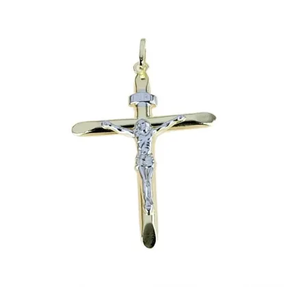 Zdjęcie Piękny krzyż z Chrystusem wym.37x26mm.