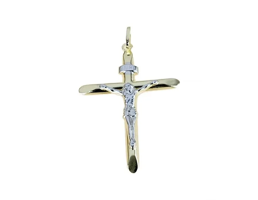 obrazek 1 Piękny krzyż z Chrystusem wym.37x26mm.