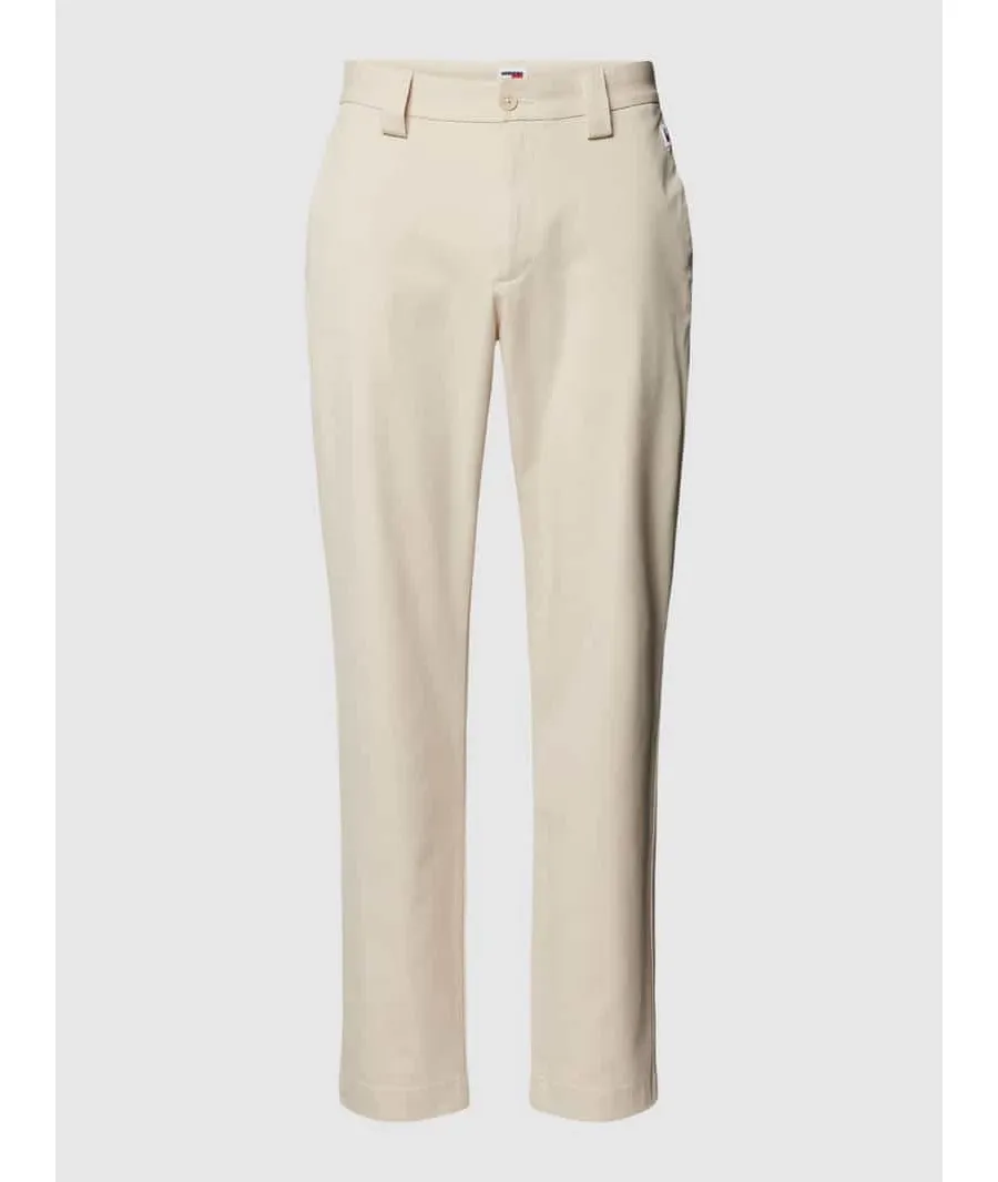 obrazek 1 Chinosy z detalem z logo