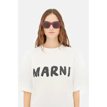 Zdjęcie Marni okulary przeciwsłoneczne Ulawun Vulcano Bordeaux damskie kolor bordowy EYMRN00024.002.YAL
