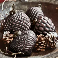 Zdjęcie Świąteczna zawieszka, zestaw 4 szt. Meyen