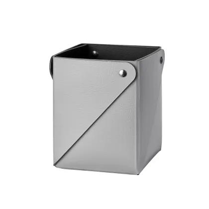 Zdjęcie Wyjątkowe pudełko Miu o wymiarach 7x7xH8 cm w kolorze szarym