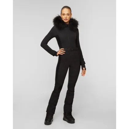 Zdjęcie Czarny Kombinezon Narciarski Z Futrem Sportalm