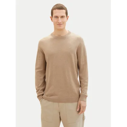 Zdjęcie Tom Tailor Sweter 1038426 Beżowy Regular Fit