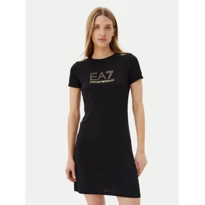 Zdjęcie EA7 Emporio Armani Sukienka codzienna 7W000478 AF12500 UC001 Czarny Regular Fit