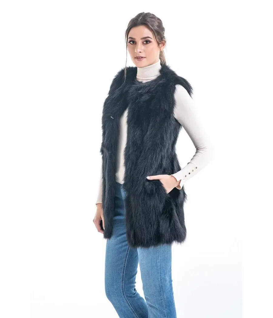 picture 1 Luxurious elegant fox fur vest - A&A Vesa