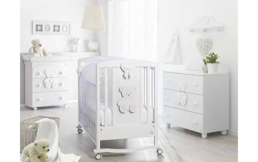 obrazek 1 Wyjątkowy biały pokoik niemowlęcy - Italbaby