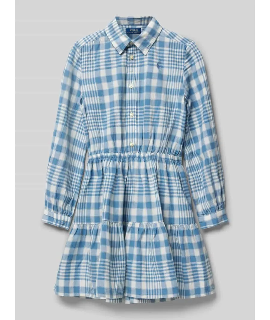 obrazek 1 Sukienka koszulowa z efektem stopniowania