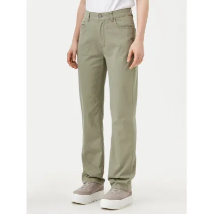 Zdjęcie Calvin Klein Jeans Spodnie materiałowe J20J224852 Zielony Straight Fit