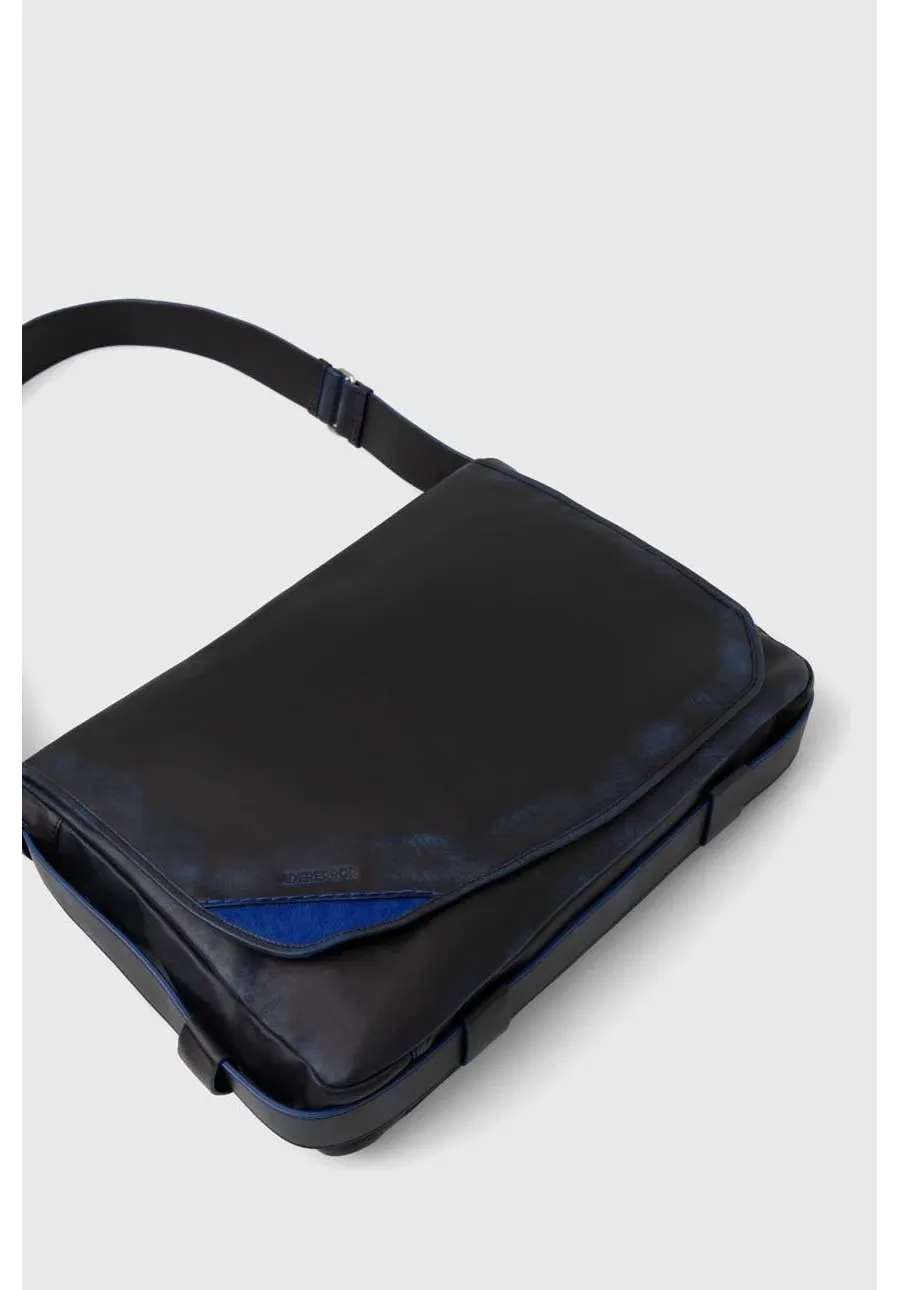 obrazek 1 Ader Error torebka skórzana Vlead Messenger Bag kolor czarny BMADFWBA1101