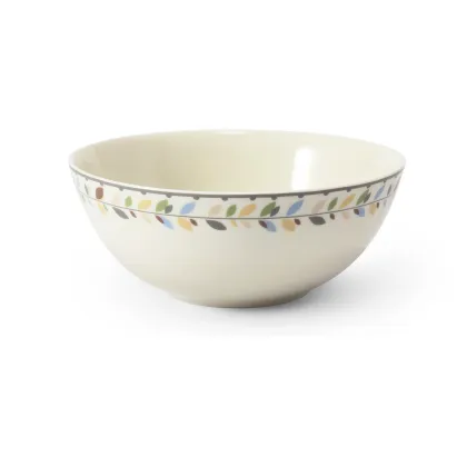 Zdjęcie Piękna czeska miska z porcelany zdobiona wyjątkowym motywem liści z kolekcji NatureLine - Leander