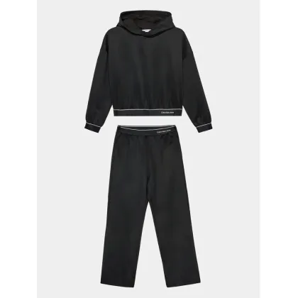 Zdjęcie Calvin Klein Jeans Dres Shine Logo IG0IG02299 Czarny Regular Fit