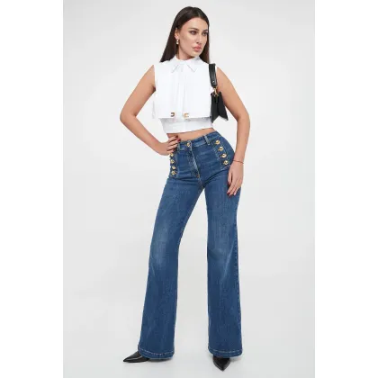 Zdjęcie Jeansy damskie ELISABETTA FRANCHI Elisabetta Franchi
