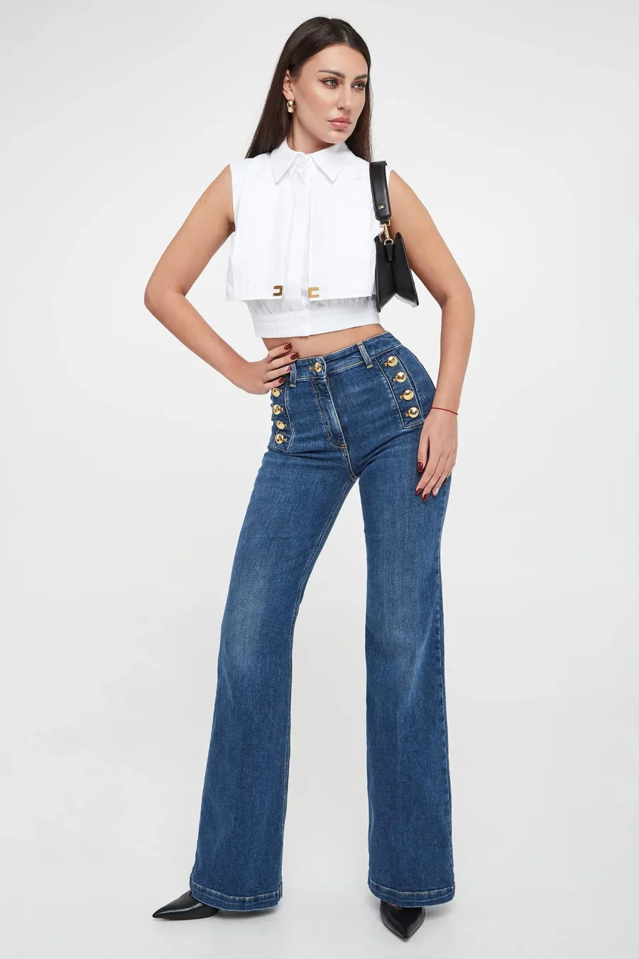 obrazek 1 Jeansy damskie ELISABETTA FRANCHI Elisabetta Franchi