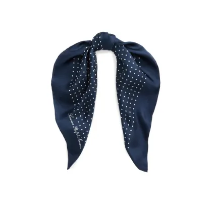 Zdjęcie Lauren Ralph Lauren Chusta 454953615002 Granatowy LAUREN RALPH LAUREN