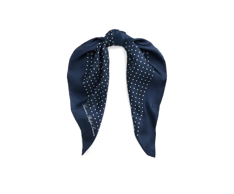 obrazek 1 Lauren Ralph Lauren Chusta 454953615002 Granatowy LAUREN RALPH LAUREN
