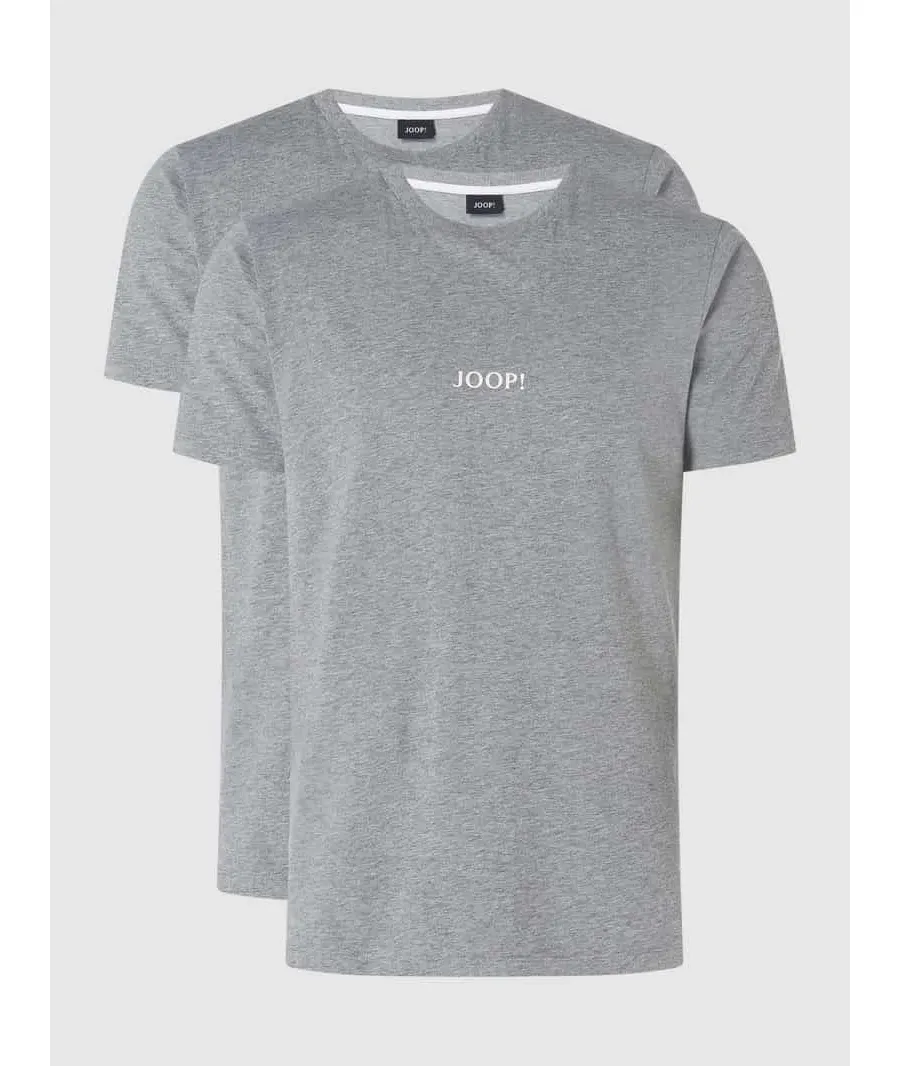 obrazek 1 T-shirt z bawełny w zestawie 2 szt.