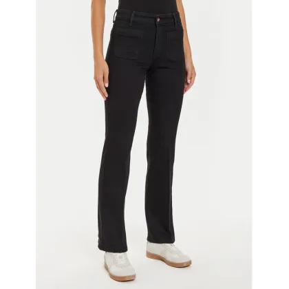 Zdjęcie Wrangler Jeansy 112127840 Czarny Flare Fit