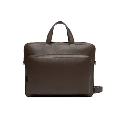 Zdjęcie Calvin Klein Torba na laptopa Micro Pebble Slim Briefcase 36 LV04D3012G Brązowy