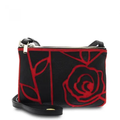 Zdjęcie Designerska torebka z motywem róży - Giudi