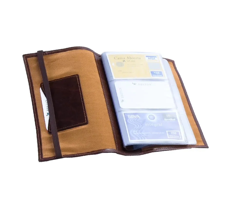 picture 1 Sensational business card holder with credit card pockets! - Absolute Breton