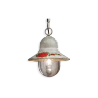 Zdjęcie Włoska zewnętrzna lampa wisząca w stylu klasycznym do ogrodu lub na taras