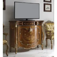 Picture Stylish baroque TV shelf