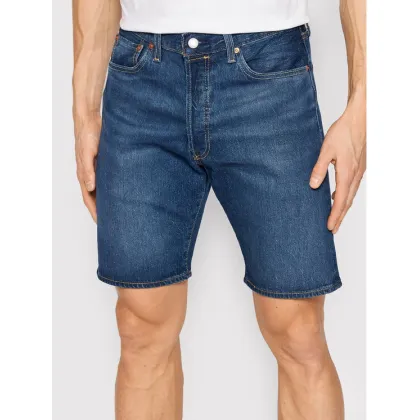 Zdjęcie Levi's® Szorty jeansowe 501® Hemmed 36512-0152 Granatowy Regular Fit