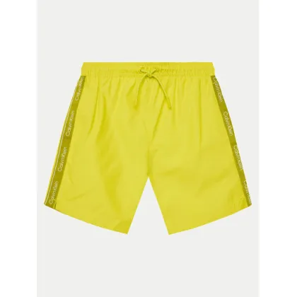Zdjęcie Calvin Klein Swimwear Szorty kąpielowe KV0KV00058 Żółty Regular Fit