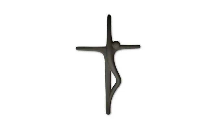obrazek 8 Ozdobny ceramiczny krzyż Eloi na ścianę