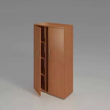 Zdjęcie Elegancka Biurowa Szafa aktowo-ubraniowa o wymiarach 80/39/148 - Biuro Serwis