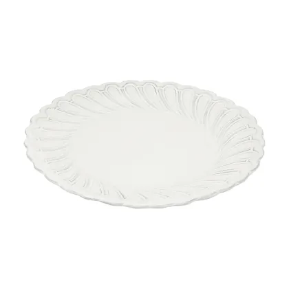 Zdjęcie Włoski ceramiczny zestaw 6 talerzy do obiadu 22 cm - Virginia Casa
