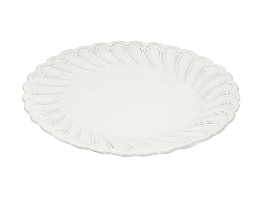 obrazek 1 Włoski ceramiczny zestaw 6 talerzy do obiadu 22 cm - Virginia Casa