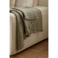 Picture French Estrela blanket made of wool and cotton, 125x180 cm