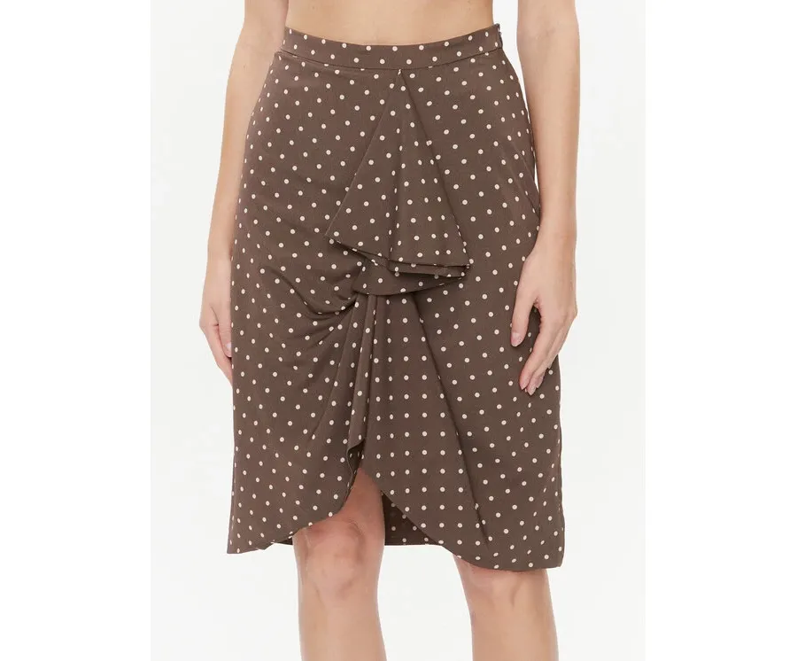 obrazek 1 Marella Spódnica mini Lauro 2331060336200 Brązowy Regular Fit