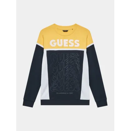 Zdjęcie Guess Bluza N3BQ02 KAX73 Granatowy Regular Fit