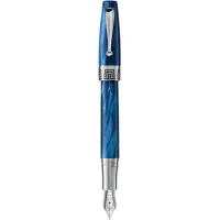 Picture Extra 1930 fountain pen, Mediterranean blue, 18K nib