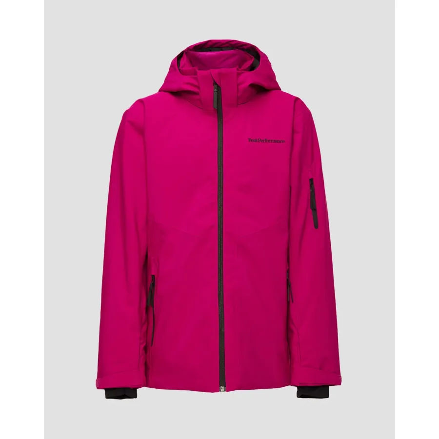 obrazek 1 Dziewczęca Kurtka Narciarska Peak Performance Maroon 2l