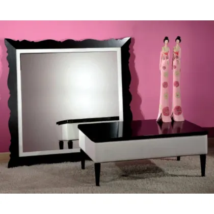 Zdjęcie Piękne duże lustro z pass-par-totut - Fratelli Mirandola