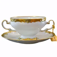 Zdjęcie Komplet 2 filiżanek z porcelany