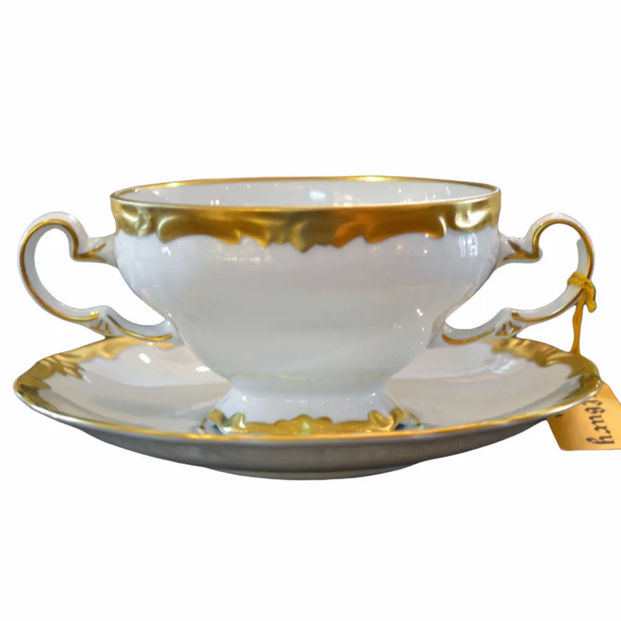 obrazek 1 Komplet 2 filiżanek z porcelany