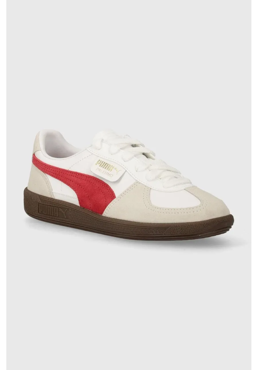 obrazek 1 Puma sneakersy skórzane Palermo kolor biały 396464
