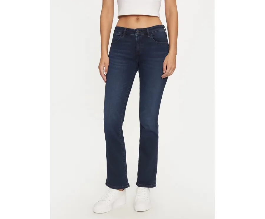 obrazek 1 Wrangler Jeansy 112342797 Granatowy Bootcut Fit