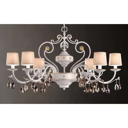 Picture Avant-garde Italian chandelier with crystals - ALLURE 6 BIL