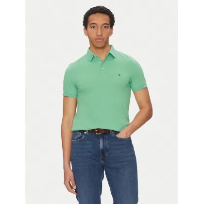 Zdjęcie Tommy Hilfiger Polo 1985 MW0MW17771 Zielony Slim Fit