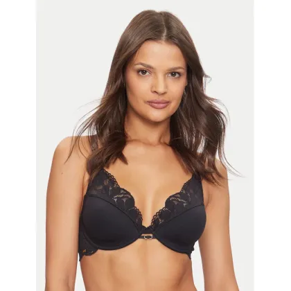 Zdjęcie Selmark Biustonosz z fiszbiną Federica 61115 Czarny