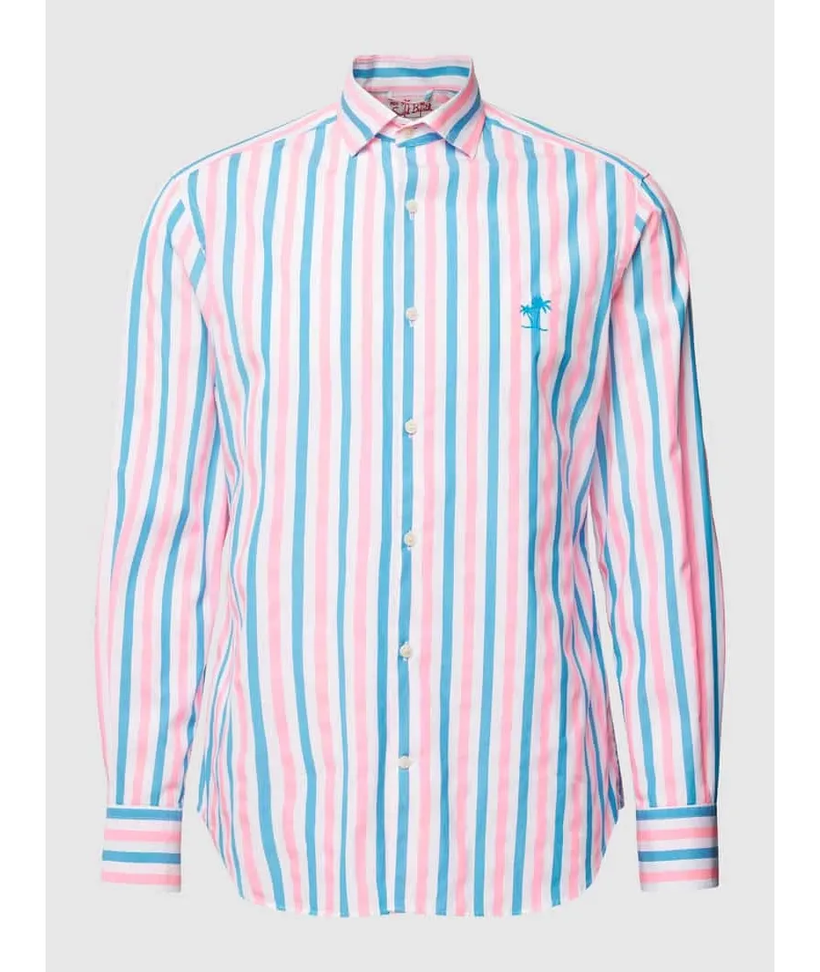 obrazek 1 Koszula casualowa o kroju regular fit ze wzorem w paski model ‘PAMPLONA’