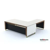 Picture Stylish office desk in a modern design